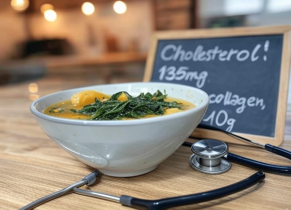 Chicken foot soup with cholesterol and collagen nutrition facts